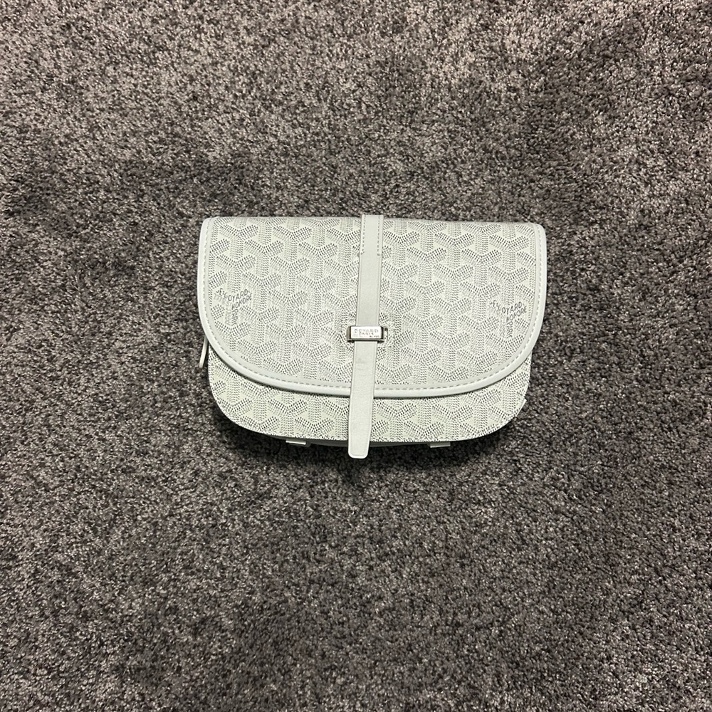 White Unisex Goyard Bag